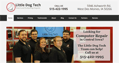 Desktop Screenshot of littledogtech.com